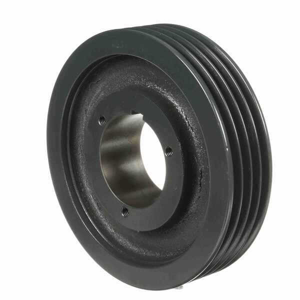 4 Groove Cast Iron Bushed Bore Multiple Sheave, 4Q3V80